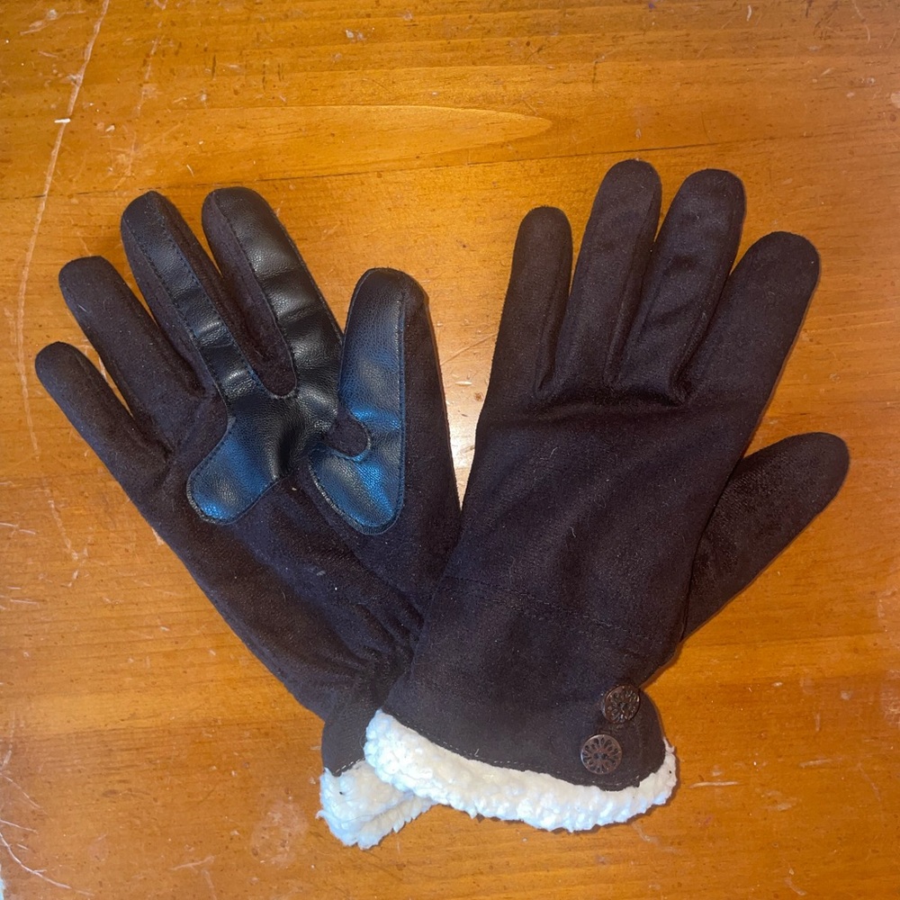 Women’s Microsuede Touchscreen Gloves - image 1